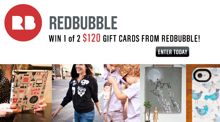 Win a Gift Card from Redbubble