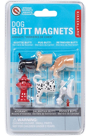 Dog Butt Magnet Set