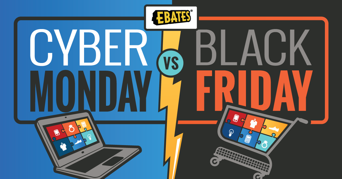 Cyber Monday vs. Black Friday: Statistics & Shopping Tips [Infographic]