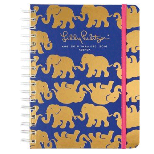 2015-2016 Lilly Pulitzer Tusk in Sun Planner