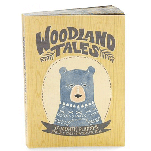 Studio Oh! 2016 ''Woodland Tales'' Take Me With You 17-Month Planner