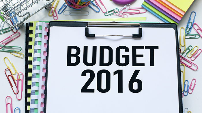 2016 Budget Planning