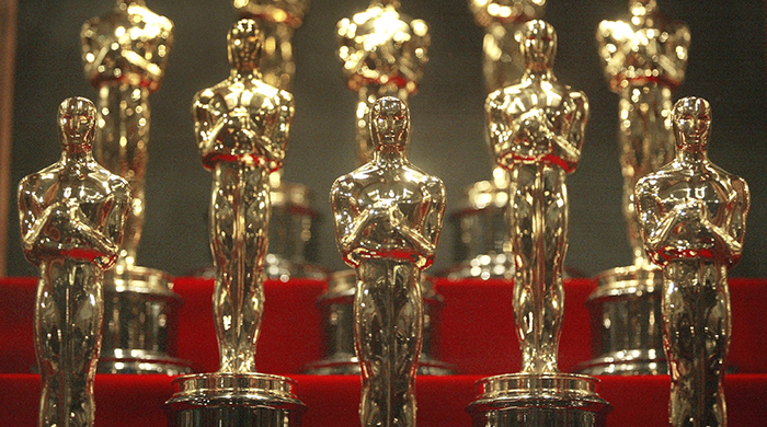Oscar Statuettes On Display At Chicago Museum Of Science & Industry