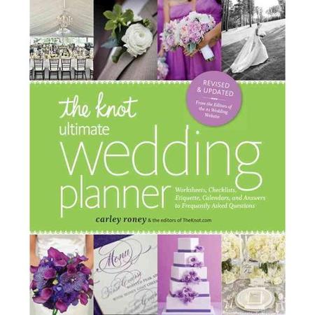 The Knot Wedding Planner book from Walmart