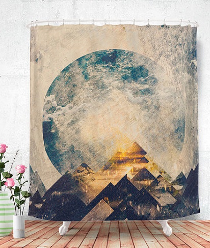 One Mountain At A Time Shower Curtain