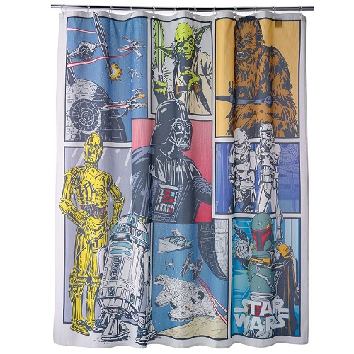Star Wars Fabric Shower Curtain