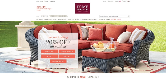 Home Decorators Collection homepage