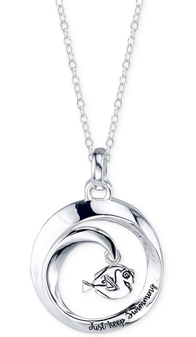 Disney Finding Dory Necklace in Sterling Silver