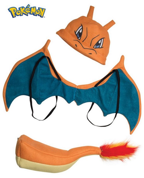 Pokemon Charizard Accessory Kit costume