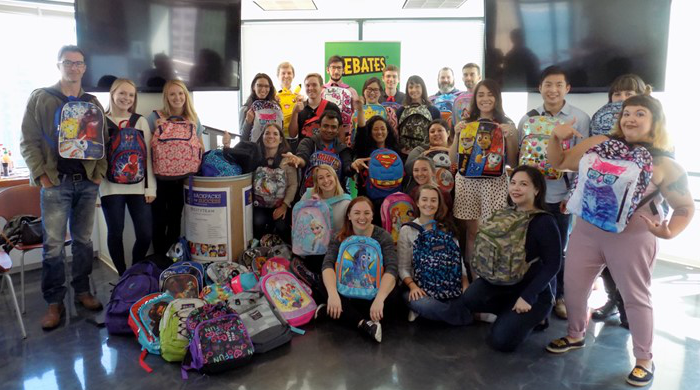 Cityteam back to school backpack drive with Ebates