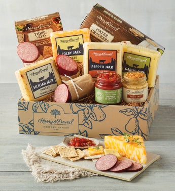 Harry & David Grand Meat and Cheese Gift Box