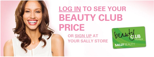 Sally Beauty Club rewards program