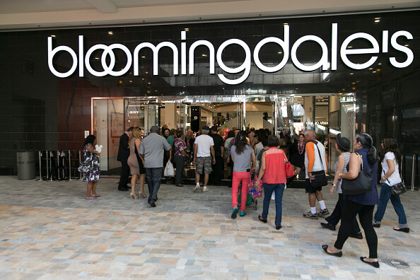 Shoppers arrive at the grand opening of the new Bloomingdale's store at the Ala Mona Center in Honolulu. (Photo by Marco Garcia/Getty Images for Bloomingdale's)