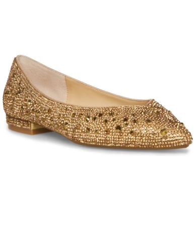 Crystal Pave Pointed Toe Flat From Nordstrom