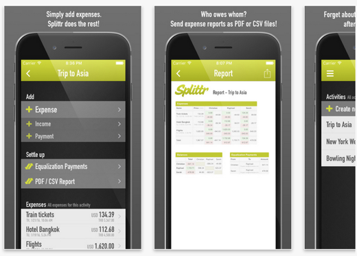 Splitter Iphone App
