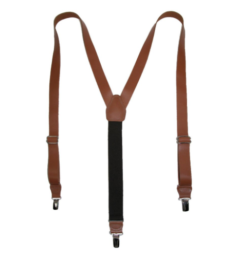 leather suspenders