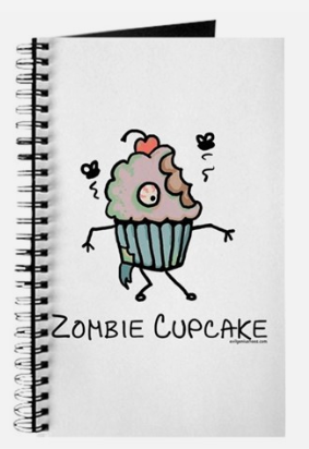 Zombie Cupcake Journal