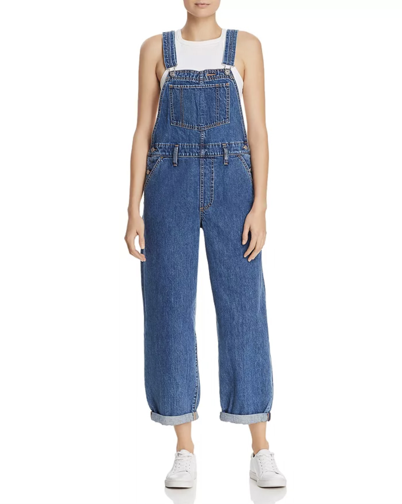 Levi's Baggy Denim Overalls in Larger Than Life