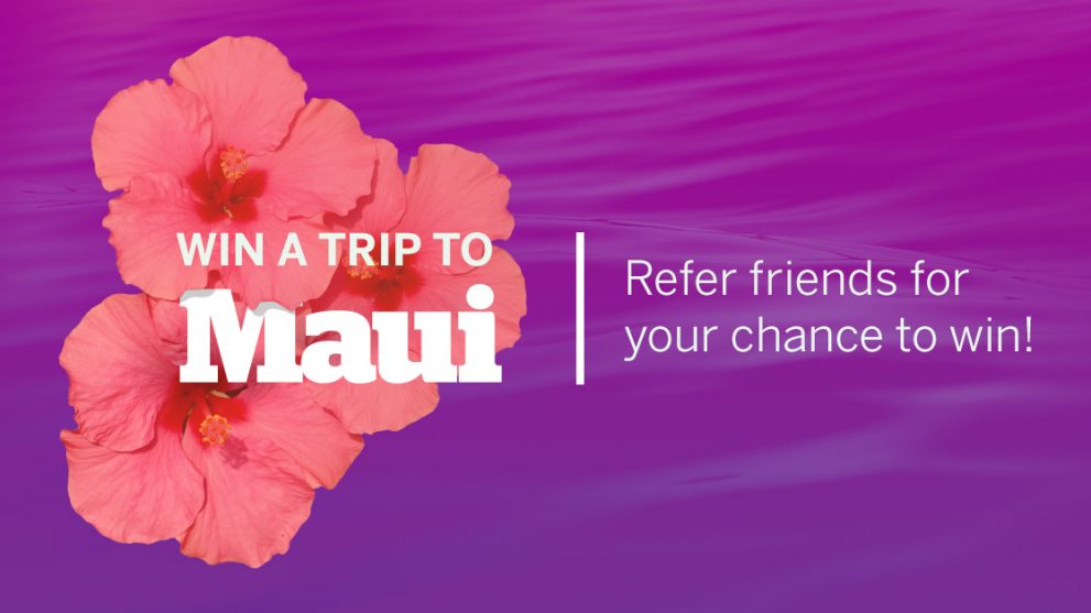 Win a Trip to Maui