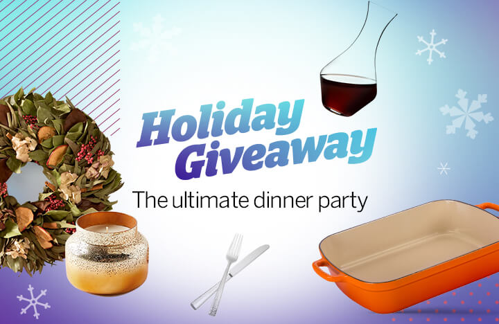 Facebook Live Giveaway: The Ultimate Dinner Party