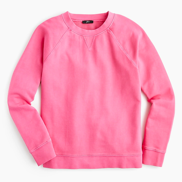 J.Crew Garment-dyed crewneck sweatshirt