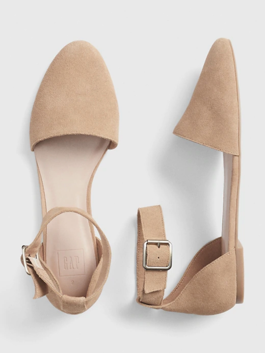 Gap Ankle Strap d'Orsay Flats