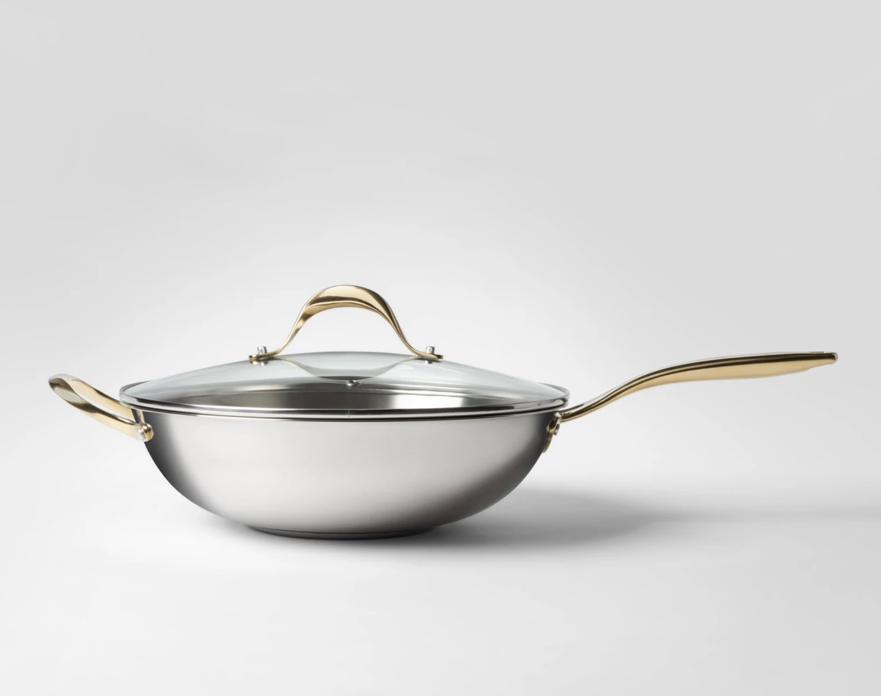 Cravings by Chrissy Teigen 5.8qt Stainless Steel Wok with Lid