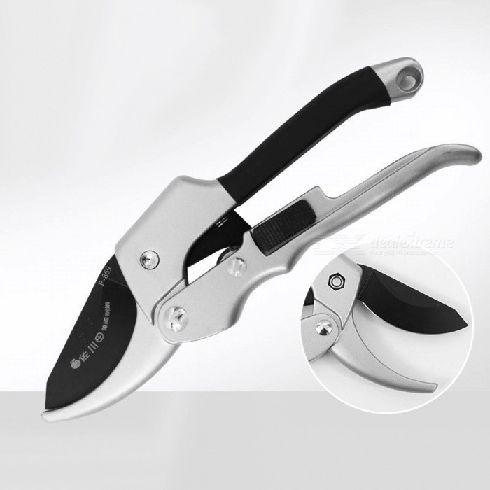 Power Drive Ratchet Anvil Hand Pruning Shears