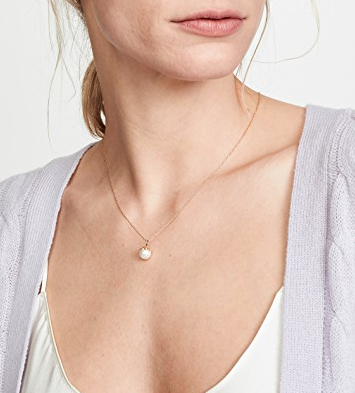 Kate Spade New York Pearlette Mini Pendant Necklace