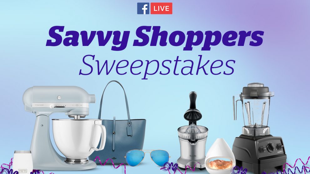 Savvy Shoppers Sweepstakes