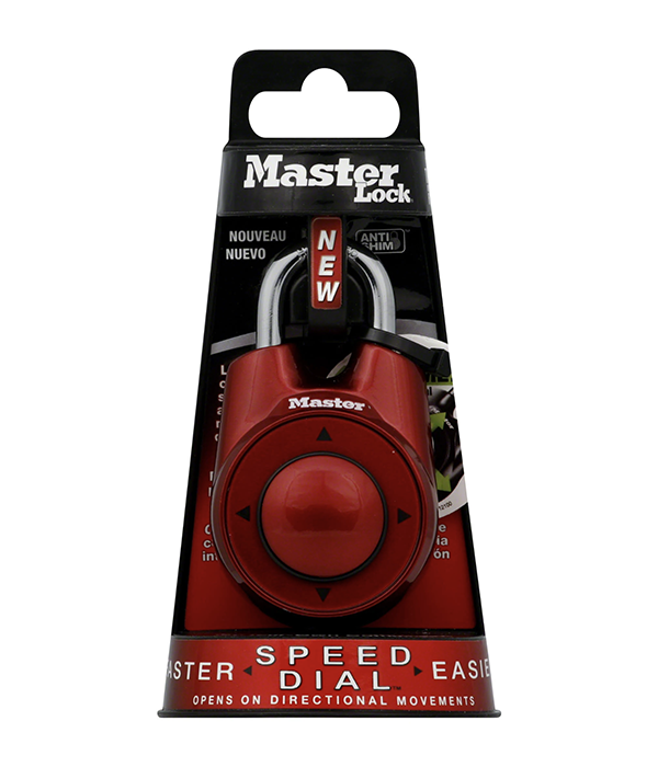 Master Lock Company Speed Dial Set-Your-Own Combination Lock