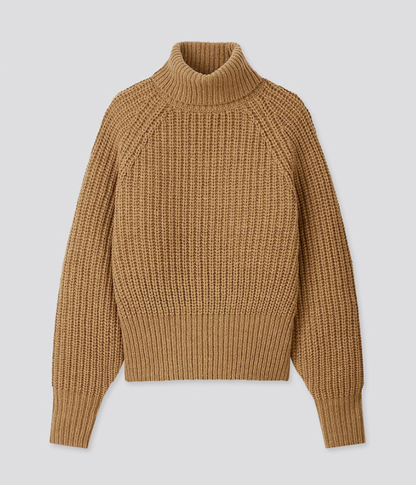 U Low Gauge Turtleneck Sweater