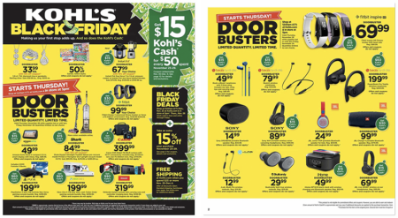 Kohl's Black Friday 2019 ad scan