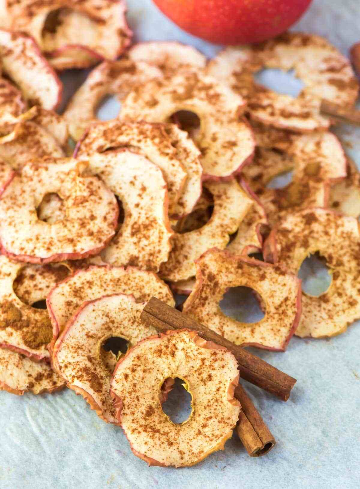 Baked Apple Chips by Well Plated