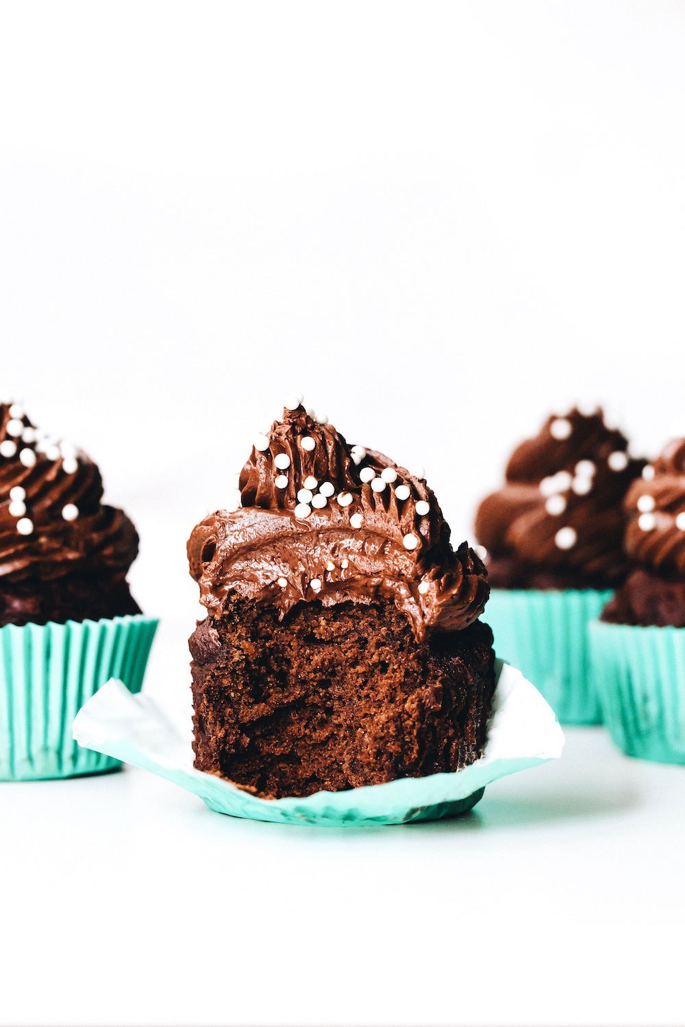 The Best Healthy Chocolate Cupcakes