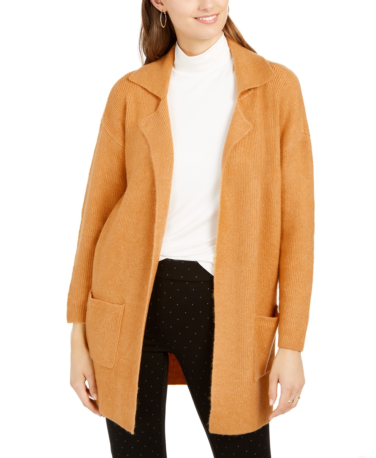 Style & Co Open-Front Topper Jacket
