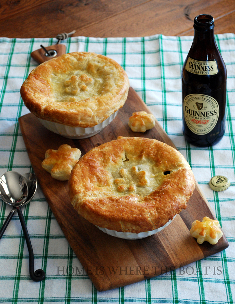 Beef and Guinness Pot Pies