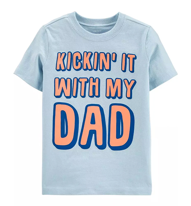 Kickin' It With My Dad Jersey Tee