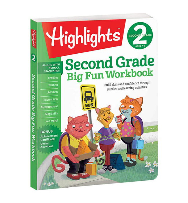 Highlights Second Grade Big Fun Workbook