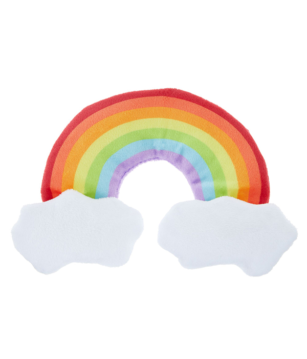 You Are Loved® Pride Rainbow Flattie Dog Toy