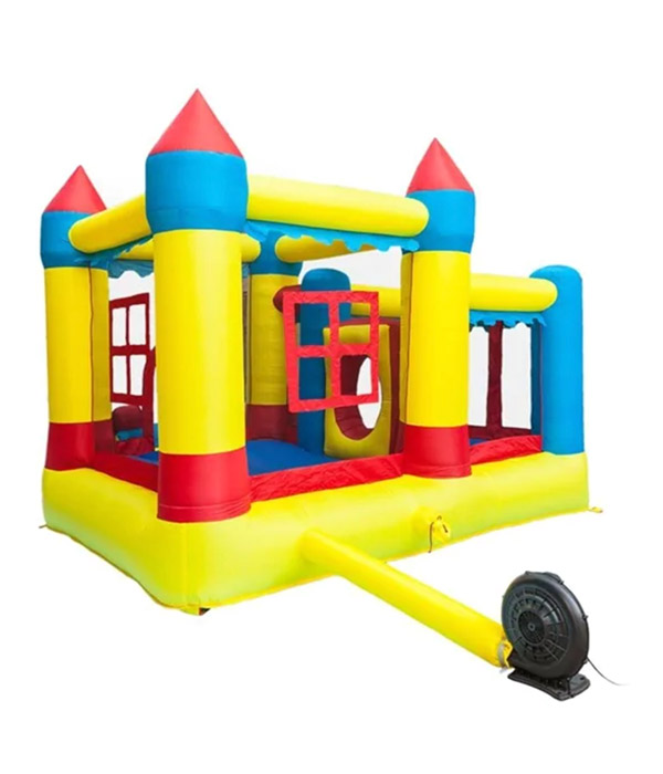 Thick Oxford Cloth Inflatable Bounce House Castle Ball Pit Jumper Kids Play Castle Multicolor - 1 x Inflatable Castle