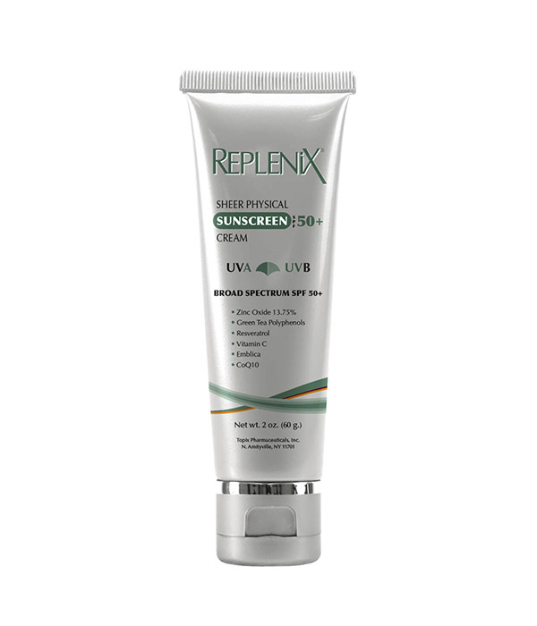 Replenix Sheer Physical Sunscreen Cream SPF 50