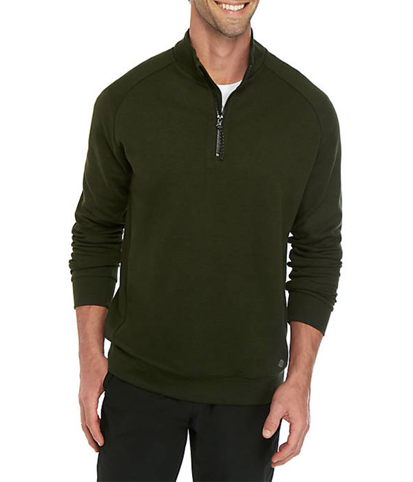 ZELOS Endurance Fleece Quarter Zip Sweatshirt - $50.00 $9.00