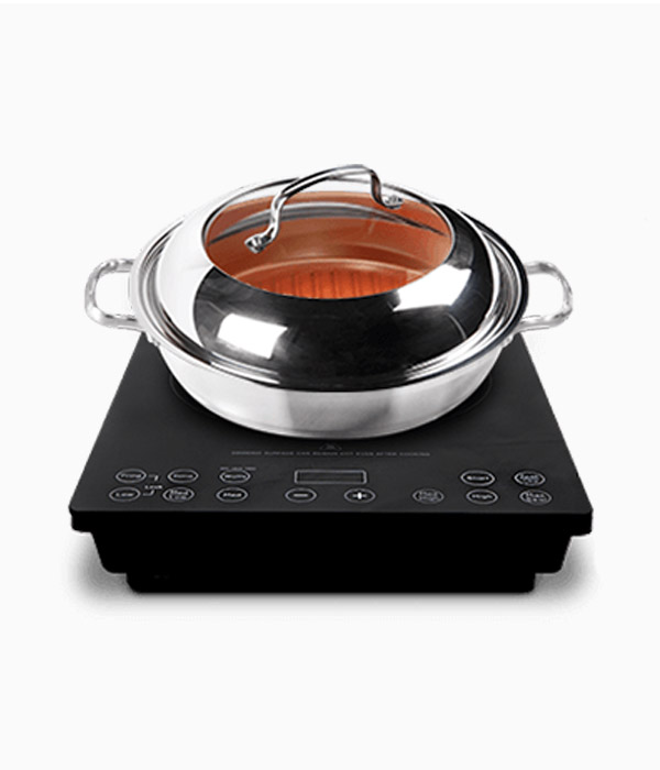 NuWave Induction cooktop and pan