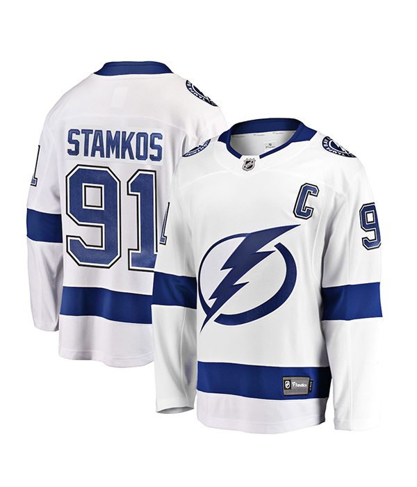 Steven Stamkos Tampa Bay Lightning Away Breakaway Player Jersey