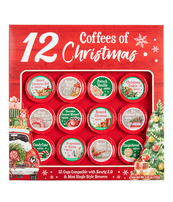 12 Coffees of Christmas Coffee Pods