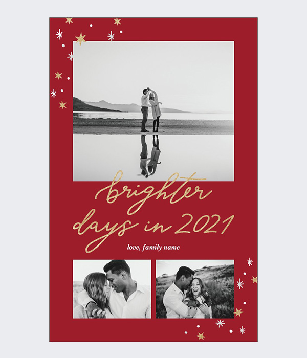 Brighter Days in 2021 Card