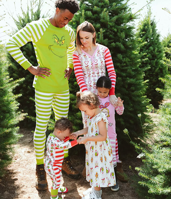 Grinch Matching Family Pajamas