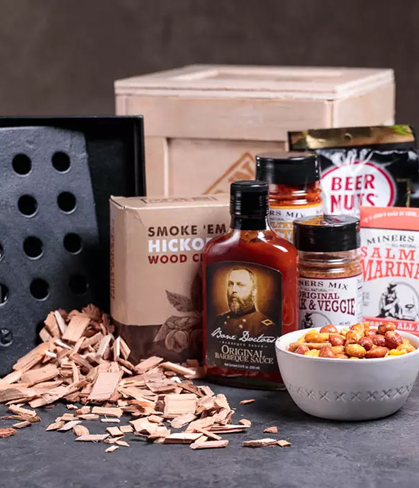 Hickory Grilling Man Crate