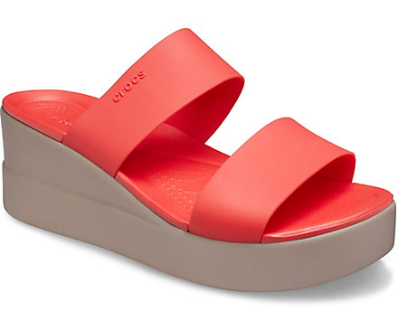 crocs shoes for woman - Brooklyn Mid Wedge